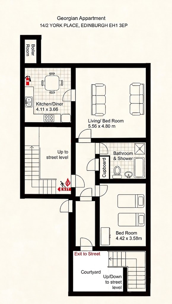 City Centre Suite B floor plan